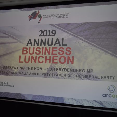 ALCC Annual Business Luncheon, Friday 16 August 2019